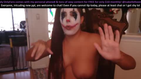 IsabelleRaven online show from 17, 1, 2025