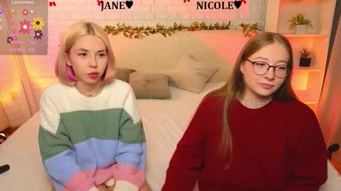 Merlizz Eva Jane Mila Nicole  left to right  online show from 13, 3, 2026