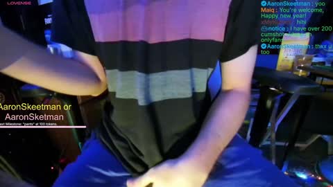 Aaron Skeetman online show from 1, 1, 2025