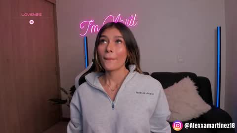 Snapshot of abril_w18 chatting on 2, 2, 2025 My name is Alexa. Please say hello I like to chat with you. If you have requests please use tip online show from 2, 2, 2025