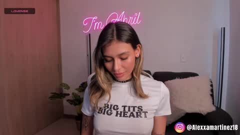 Snapshot of abril_w18 chatting on 11, 2, 2025 My name is Alexa. Please say hello I like to chat with you. If you have requests please use tip online show from 11, 2, 2025