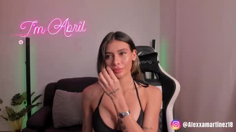 Snapshot of abril_w18 chatting on 25, 2, 2025 My name is Alexa. Please say hello I like to chat with you. If you have requests please use tip online show from 25, 2, 2025