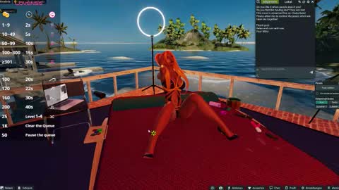 Snapshot of alexa3d chatting on 3, 3, 2026 Alex online show from 3, 3, 2026