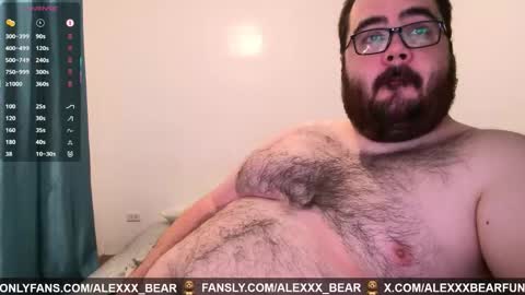 alexxxbear online show from 20, 2, 2026