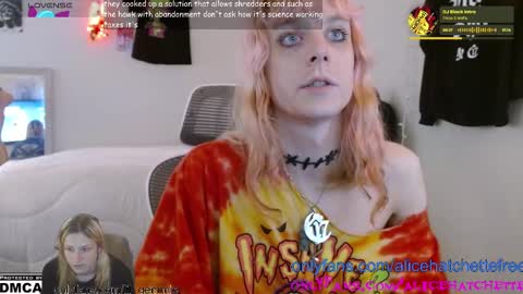 Snapshot of alice_hatchette chatting on 18, 9, 2025 Alice Hatchette online show from 18, 9, 2025