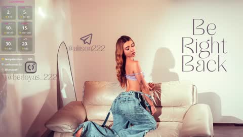 A L I S O N  online show from 30, 1, 2025