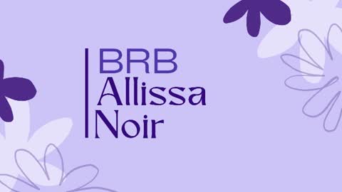 Allissa  online show from 30, 6, 2026
