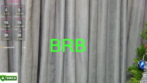 Snapshot of amaliabell chatting on 10, 1, 2025 Amalia online show from 10, 1, 2025