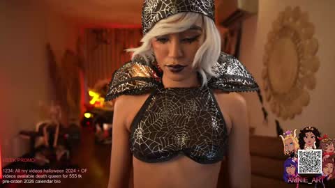 Snapshot of amnie_ chatting on 28, 10, 2025 RETURN 30TH 100 explicit on online show from 28, 10, 2025