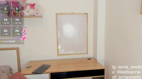  Anna Weells  online show from 25, 2, 2025