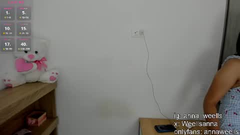  Anna Weells  online show from 15, 6, 2026