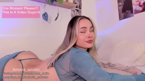 Snapshot of antonia_savatto_ chatting on 10, 11, 2025 o ANTO online show from 10, 11, 2025