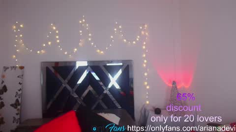 Snapshot of ariana_devil1 chatting on 13, 1, 2025 ariana devil online show from 13, 1, 2025