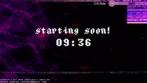 Snapshot of auragotchi chatting on 26, 1, 2025 Aurora Aura online show from 26, 1, 2025