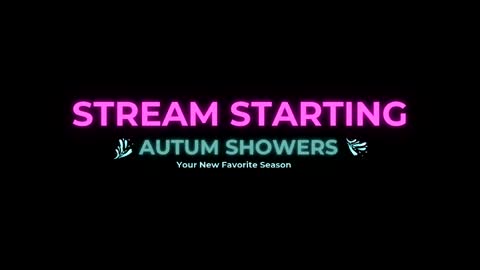 Autum Showers online show from 9, 5, 2026