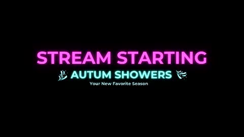 Autum Showers online show from 14, 6, 2026