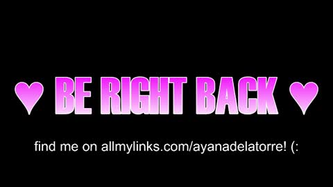 Snapshot of ayanadelatorre chatting on 18, 4, 2026 Ayana Delatorre online show from 18, 4, 2026