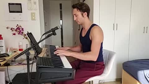 BareBritPianist online show from 21, 11, 2025