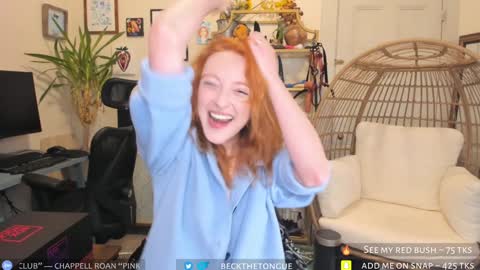 Beck the tongue online show from 6, 12, 2024