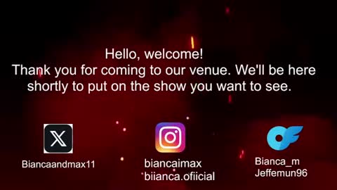bianca and maxwell online show from 21, 6, 2026