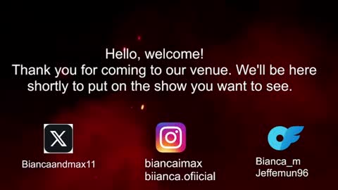 bianca and maxwell online show from 22, 6, 2026