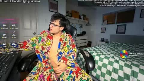 Snapshot of bigbadmj chatting on 10, 12, 2024 Asta online show from 10, 12, 2024