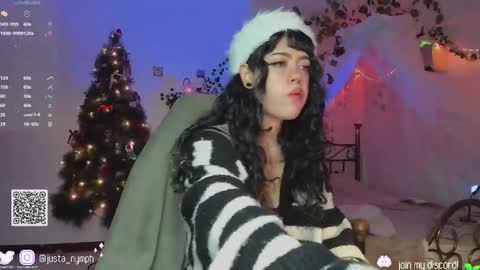   Im Nym  Justa nymph on twitter and IG online show from 22, 12, 2024