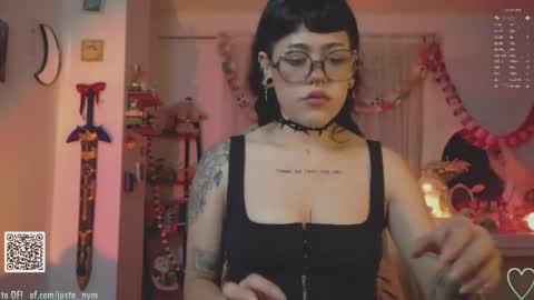   Im Nym  Justa nymph on twitter and IG online show from 1, 12, 2025