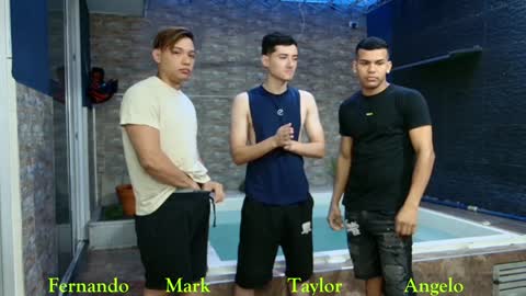 Snapshot of boysgang_sex chatting on 19, 1, 2025 Angelo Mark Fernando Taylor online show from 19, 1, 2025