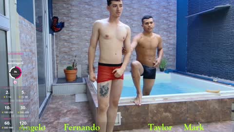 Snapshot of boysgang_sex chatting on 19, 1, 2025 Angelo Mark Fernando Taylor online show from 19, 1, 2025