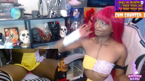 Snapshot of bunniikimi chatting on 30, 10, 2025 Bunnii Kimi online show from 30, 10, 2025