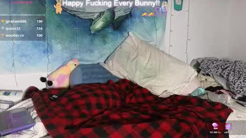 Snapshot of bunnycheekz chatting on 10, 1, 2025 Tokki bunny online show from 10, 1, 2025