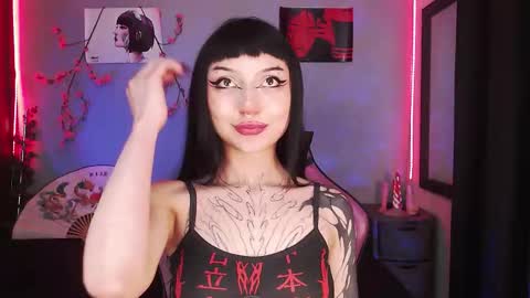 Snapshot of cati_petite chatting on 19, 1, 2026 Cati help me reach my goal of 100 thumbs up again 3 online show from 19, 1, 2026