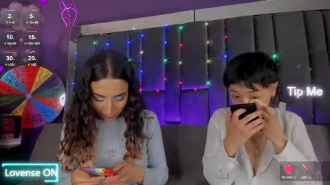 Isabella curly hair - Anastasia short hair  online show from 7, 1, 2025