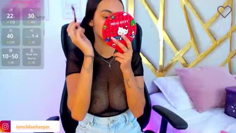 Snapshot of chloeharper_ chatting on 8, 9, 2025 Chloe Harper online show from 8, 9, 2025