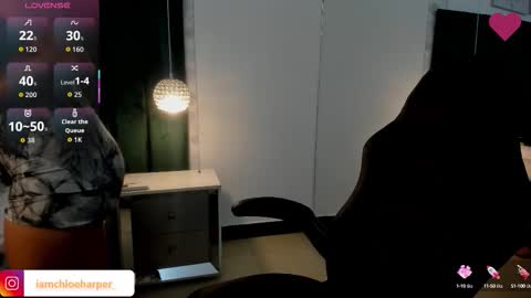 Snapshot of chloeharper_ chatting on 13, 9, 2025 Chloe Harper online show from 13, 9, 2025