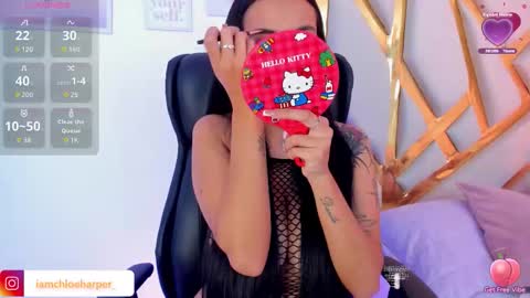 Snapshot of chloeharper_ chatting on 10, 11, 2025 Chloe Harper online show from 10, 11, 2025