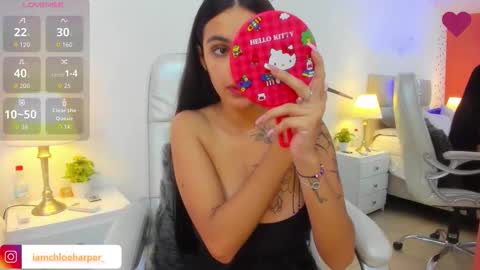 Snapshot of chloeharper_ chatting on 29, 11, 2025 Chloe Harper online show from 29, 11, 2025