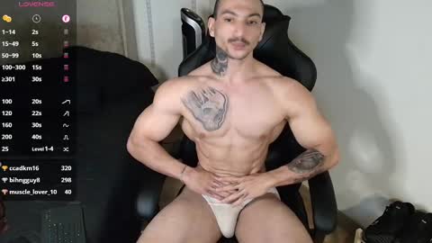 colombianmuscle8 online show from 19, 2, 2025