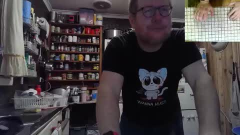 Snapshot of cookieliquor chatting on 16, 1, 2026 Cookie - I do cooking streams occasionally. Next stream online show from 16, 1, 2026