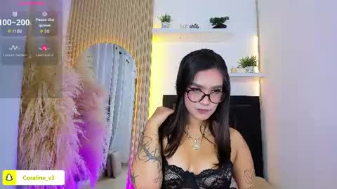 Coraline connected from 10 pm to 6 am Colombia time online show from 10, 6, 2026