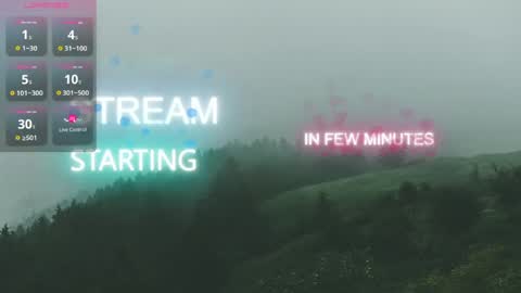 Lily Goddess online show from 9, 3, 2026