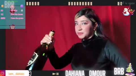 Dahiana  online show from 5, 12, 2025