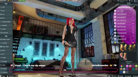 Snapshot of deshonesta chatting on 7, 3, 2026 The Goddess online show from 7, 3, 2026