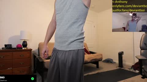 Snapshot of deviantill chatting on 12, 12, 2024 Anthony online show from 12, 12, 2024