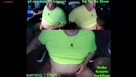 Drake D Vamp aka Drake DarkRose online show from 1, 2, 2025