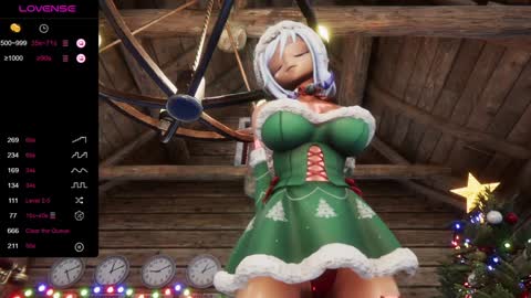 Snapshot of elfielovevt chatting on 7, 12, 2024 Elfie Love online show from 7, 12, 2024