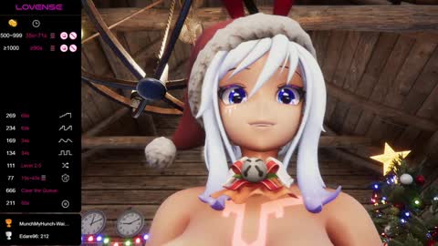 Snapshot of elfielovevt chatting on 14, 12, 2024 Elfie Love online show from 14, 12, 2024