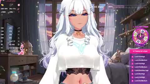Elfie Love online show from 2, 7, 2026