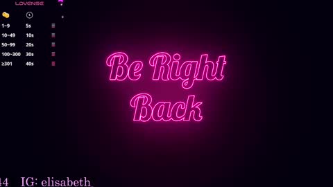 Snapshot of elisabeth_secret chatting on 14, 9, 2025 online show from 14, 9, 2025